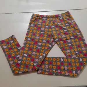 Faded Glory - Pants/Leggings With emoji's - Size XL/XG